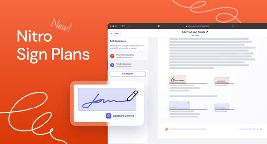 Blog - Header - Introducing Nitro Sign