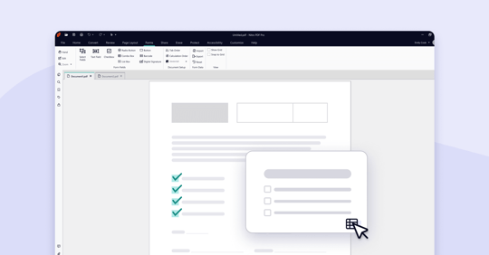 Screenshot of a fillable PDF form