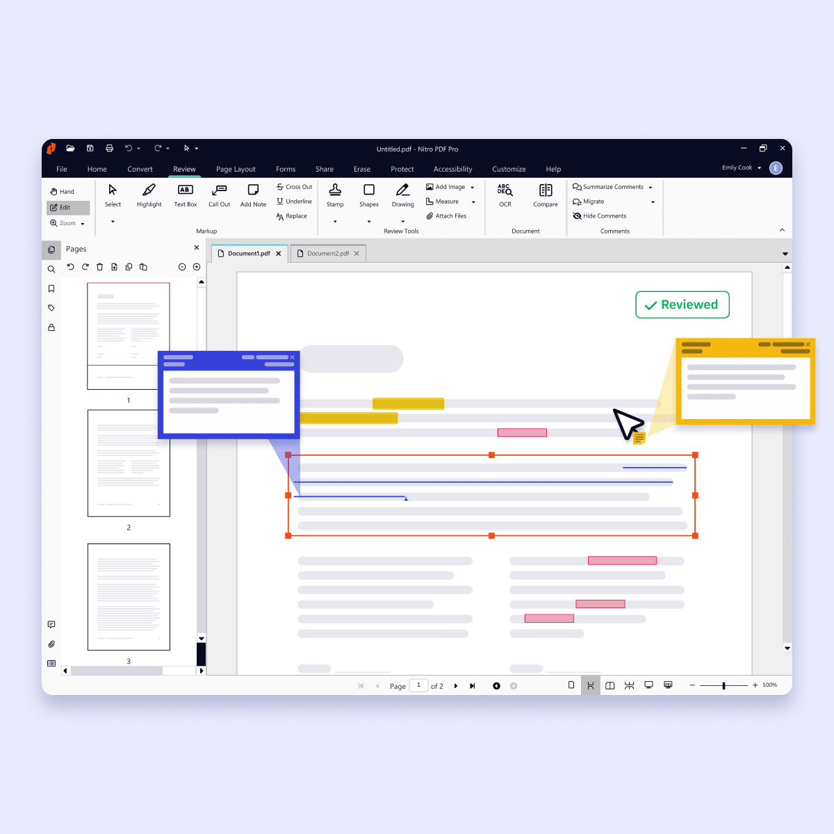 Screenshots-PDF for Windows-Edit and annotate